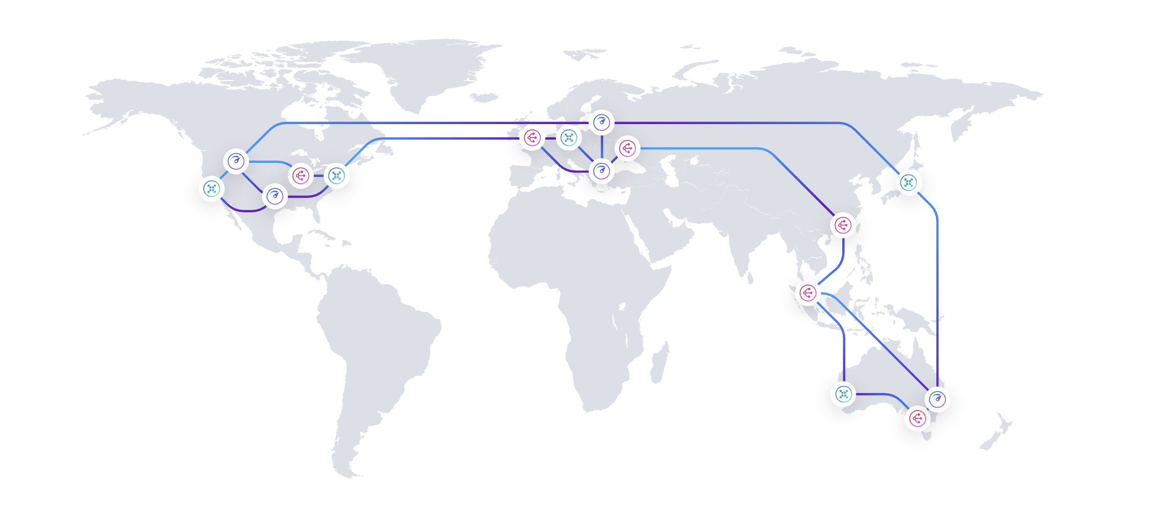 Global Route Map
